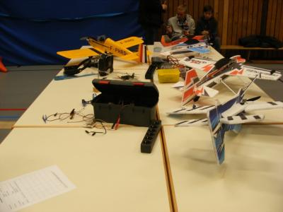 Saalflugtag 2018 - einige Modelle