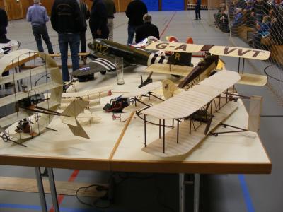 Saalflugtag 2018 - einige Modelle