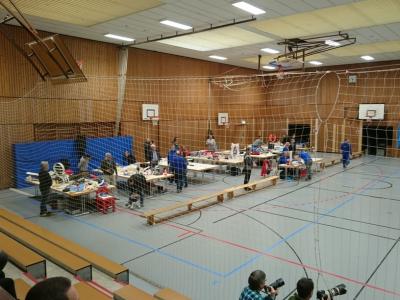 Saalflugtag 2018 - der Vorbereitungsraum