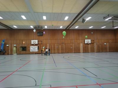 Saalflugtag 2018 - Vorbereitung zum Ballonstechen