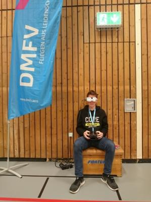 Saalflugtag 2018 - FPV-Pilot